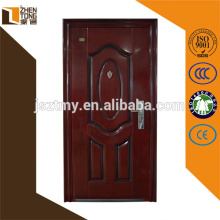 Professional design plain steel door,cheap exterior steel door